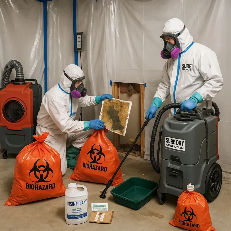 Contaminated Water Handling Protocols process in Vicksburg, MI