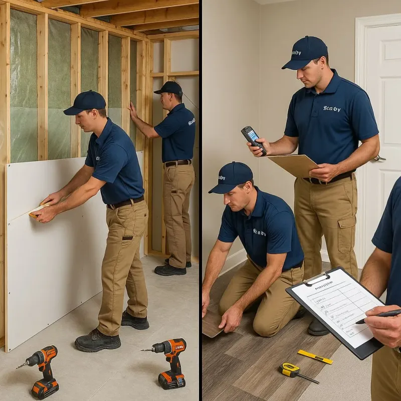 Repairs and Reconstruction process in Vicksburg, MI